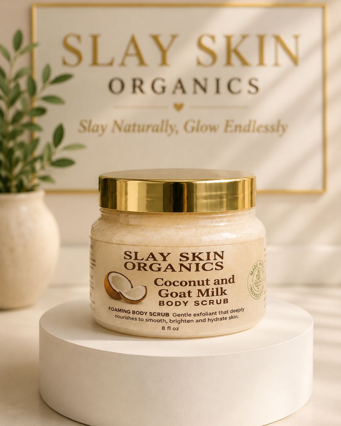 Coconut & Goat Milk Body Scrub